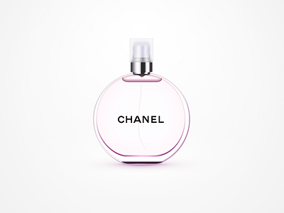 Chanel bottel chanel perfume pink