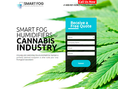 Smart Fog Landing Page