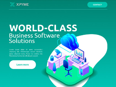 Xpyme Software Factory Landing Page