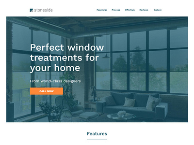 Landing Page for Stoneside
