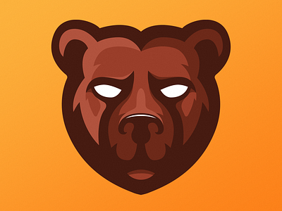 Bear Mascot Logo bear bearmascot design illustration logo mascot mascot design mascotlogo minimal vector