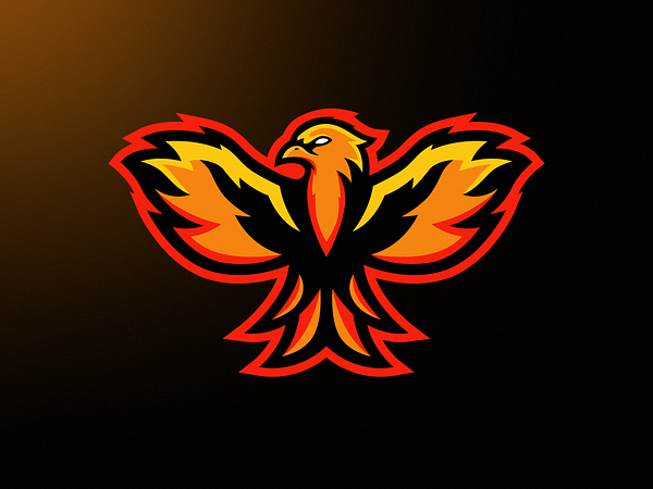 Phoenix Mascot Esport Logo designs, themes, templates and downloadable ...