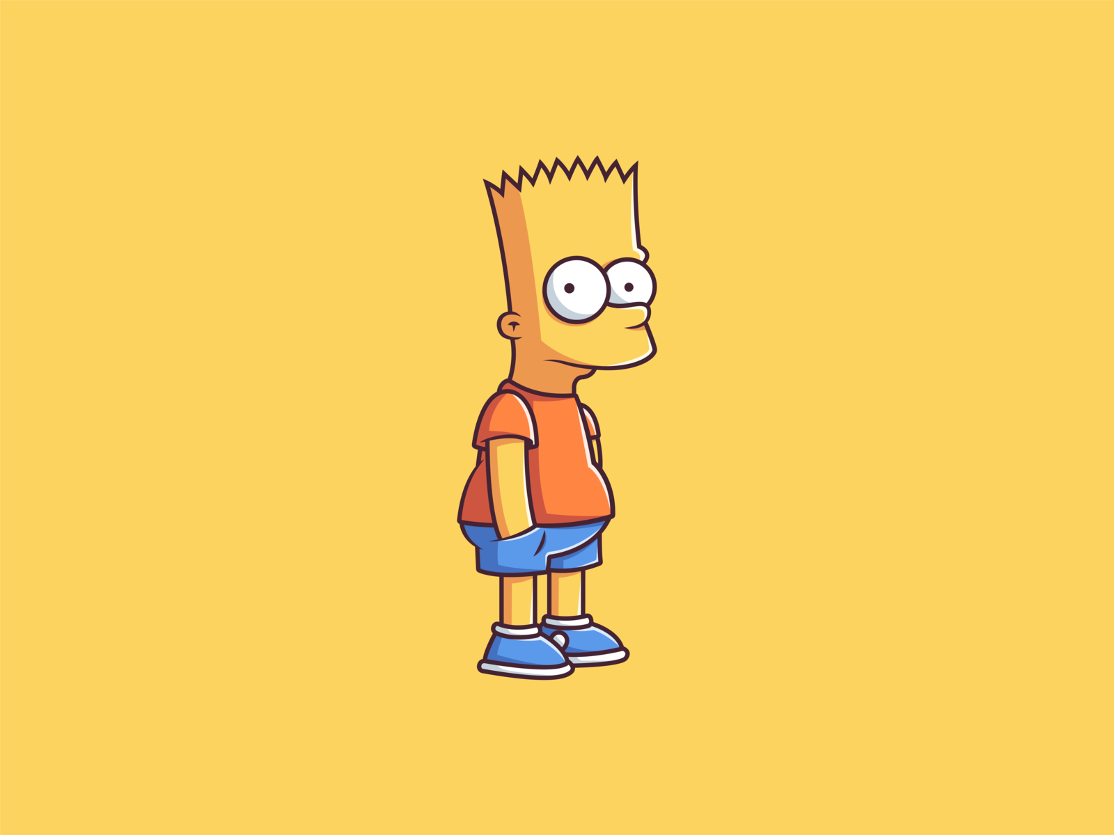 Bart Simpson Illustration by Marinn on Dribbble