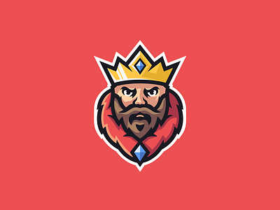 FourKings Mascot Logo