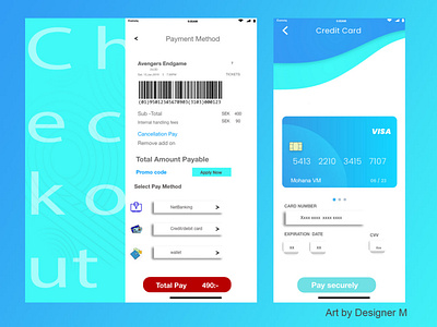 Credit Card Checkout app branding design icon ux