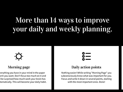 Stress-free Planner calendar morning routines planning product design productivity self improvements stress management