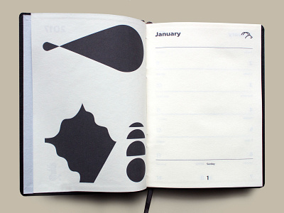 personal calendar abstract art calendar design flat geometic illustration print simple