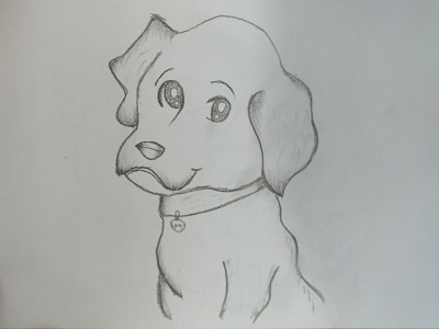 Cartoon Dog Puppy Drawing
