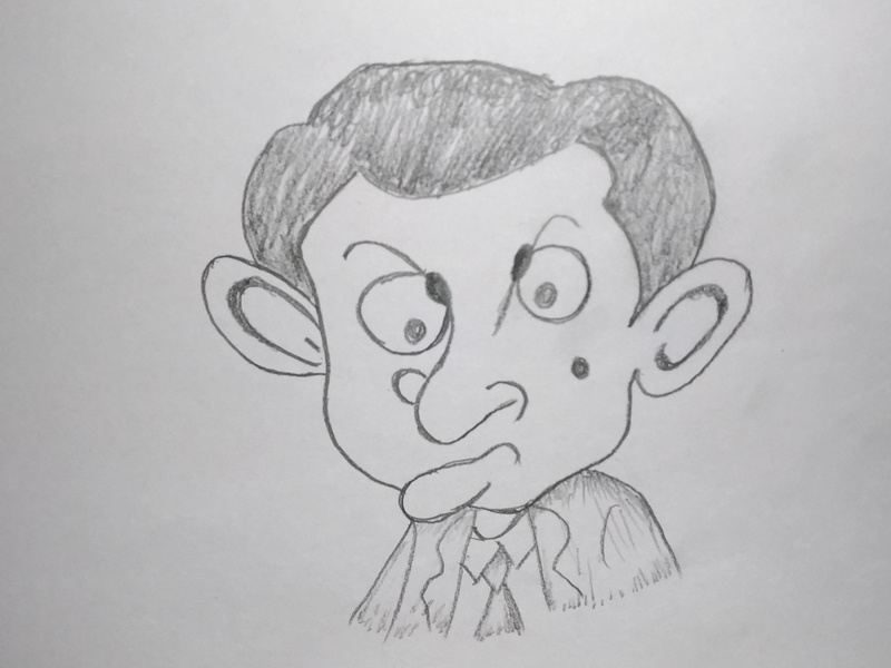 Mr Bean Cartoon Art By Mlspcart Dribbble Dribbble