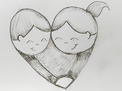 cute simple drawings of love