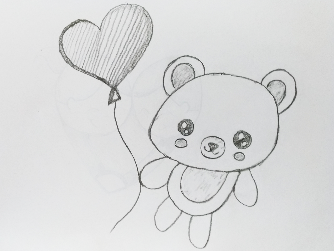 Love Heart Bear Art by MLSPcArt on Dribbble