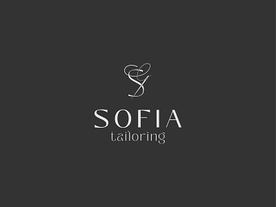 S Tailoring Logo branding design graphic design illustrator logo minimal vector