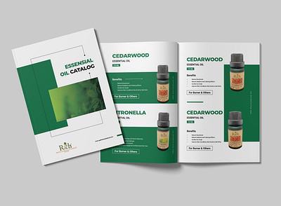 Product Catalog layout design magazine design