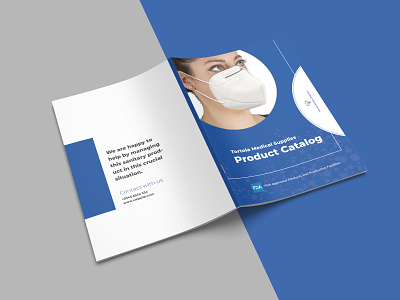 Medical Catalog Design booklet design catalog template editorial design indesign design product brochure