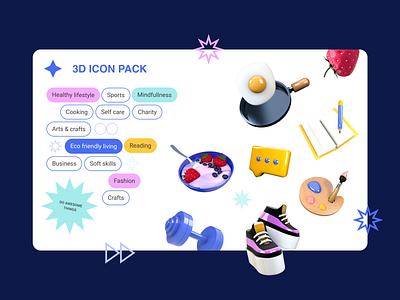 3D Icon set