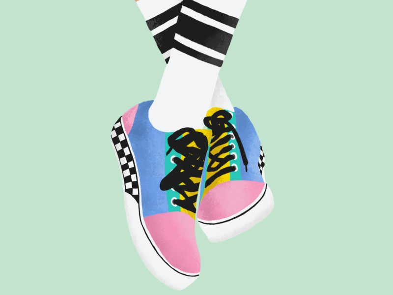 vans old skool art