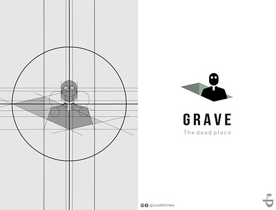 Grave android game app app logo creative logo design designer designer logo game game app game logo golden ratio golden ratio logo graphic designer grave iphone agme logo logo design samrtphone smartphone game vector