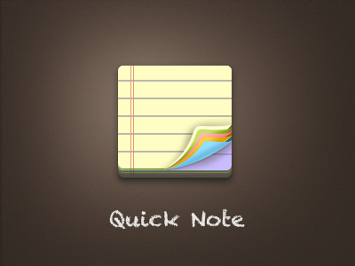 Quicknote icon icons