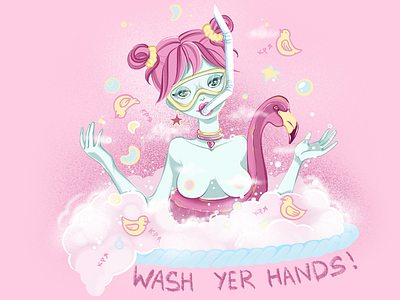 WASH YER HANDS !