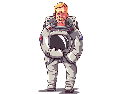 astronaut character astro astronaut character characterdesign cosmonaut illustration nasa space team