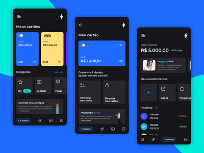 uiBoost Wallet - Screens