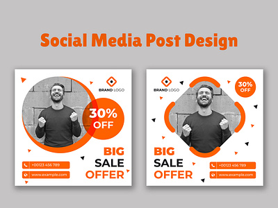 Facebook  Instagram sale banner design