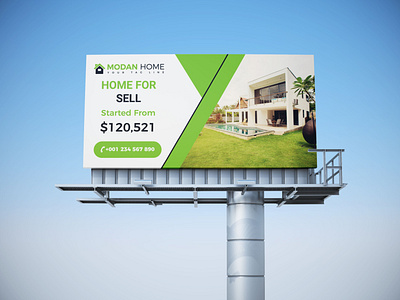 Real Estate Billboard banner billbord realestate