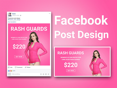 Product ads design for facebook