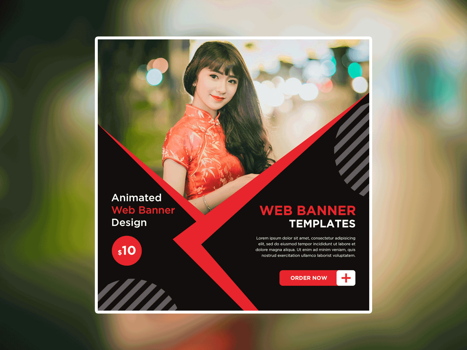 Animated web banner ads design by Md. Rakib Hosen on Dribbble