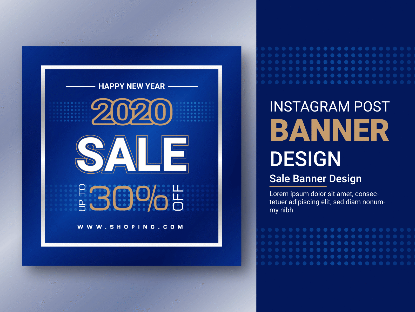 Facebook, Instagram Banner Design