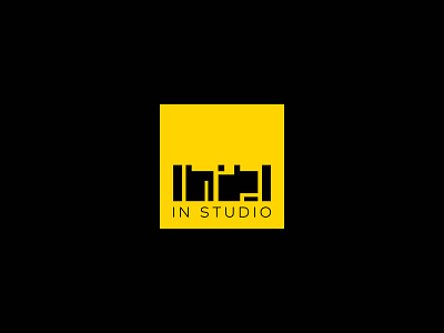 IN STUDIO arab arabic arabic logotype arabic type asia logo brand branding design graphic design in logo logodesign logotype typography vector yellow yellow logo