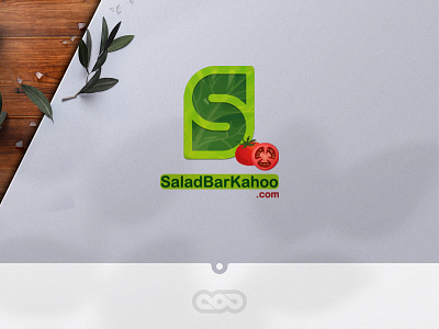 SaladBarKshoo branding design iran iranian logo logotype typography لوگو لوگو فارسی لوگوتایپ