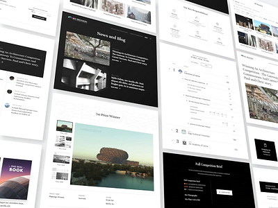 BeeBreeders • WEB affinity designer architecture blog competitions contest design figma ui web website