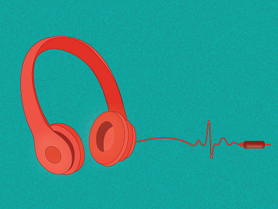 Beats beats design feel good happy icon illustration lifeline mood music music art refresh rhythm