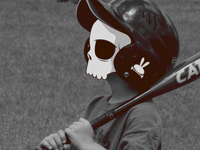 The best player baseball skull