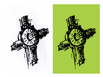 Cross design illustration vector