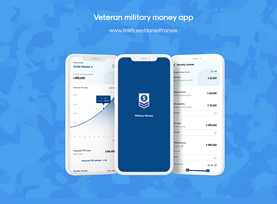 Veteran military money app adobe xd android app design app design design interface ui ux ui design ux ux design web design