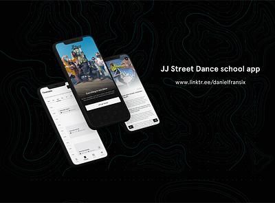 JJ Street Dance school app adobe xd android app design app design dance dancers design hip hop hipster interface ui ux ui design ux design web design