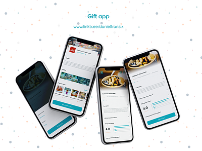Giftie app adobe xd android app design app design design finance food gift gift card gift cards ice cream interface minimalist modern money app ui ux ui design ux design web design