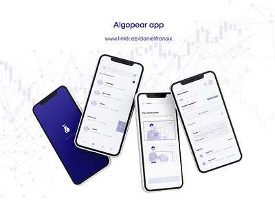 Algopear app adobe xd android app design app design design interface ui ux ui design ux ux design web design