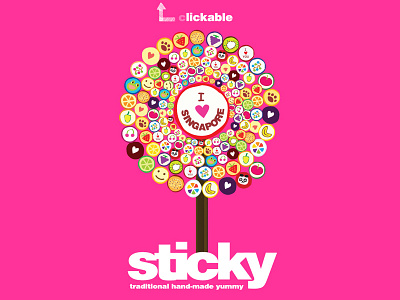 Sticky Candy candy fruits lick