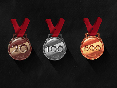 Medals achievement icons bronze gold icons medal silver