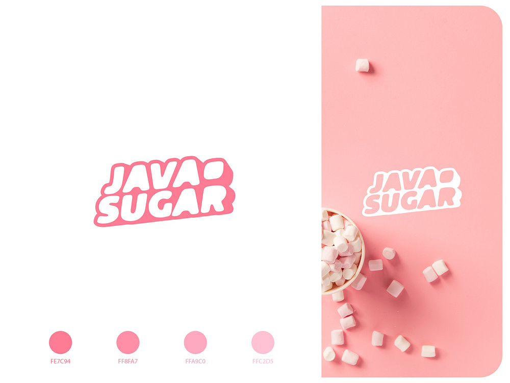 Candy color logo design