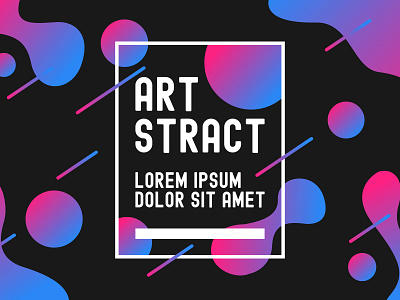 Liquid Abstract Black Background abstract app branding design gradient illustration line liquid ui ux vector web