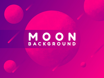 Moon Background abstract app branding design galaxy gradient icon illustration logo moon space ui ux vector web website