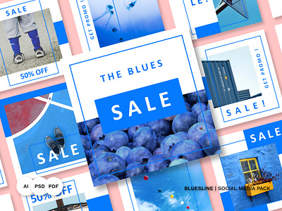 Bluesline Social Media Pack