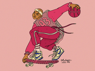 First Shot artwork ball basketball basketballplayer characterdesign debut dribbblers firstshot hellodribbble illustration illustrator nike nikesneakers photoshop procreate raster skate skaterboy skatetrick sneakers