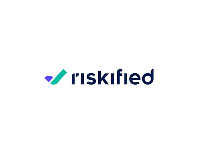 Riskified’s new logo after affects animation branding design gif graphic design logo logo design riskified tech brand vector
