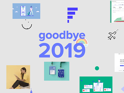 Goodbye 2019 2020 after affects animation branding design goodbye graphic design new year