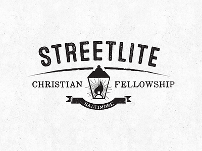 Streetlite baltimore church church logo lantern light logo streetlight